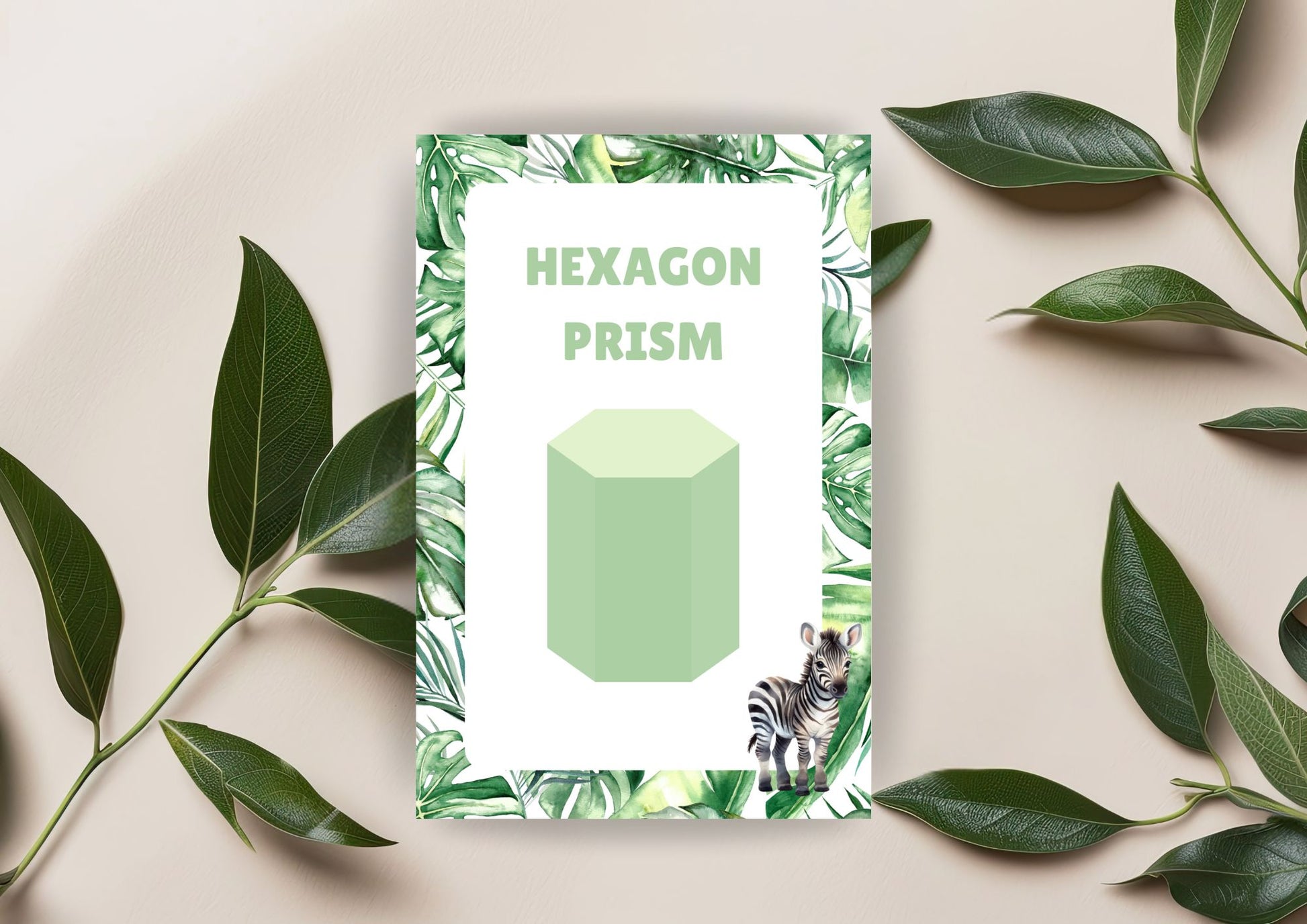 Jungle Shape Cards