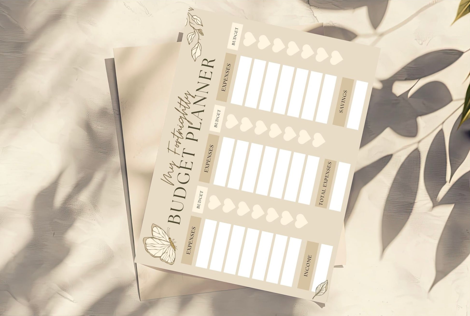 My Fortnightly Budget Planner (21 rows)
