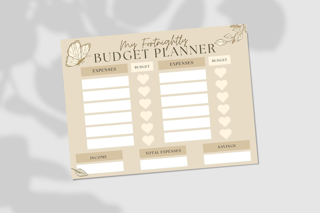 My Fortnightly Budget Planner (12 rows)
