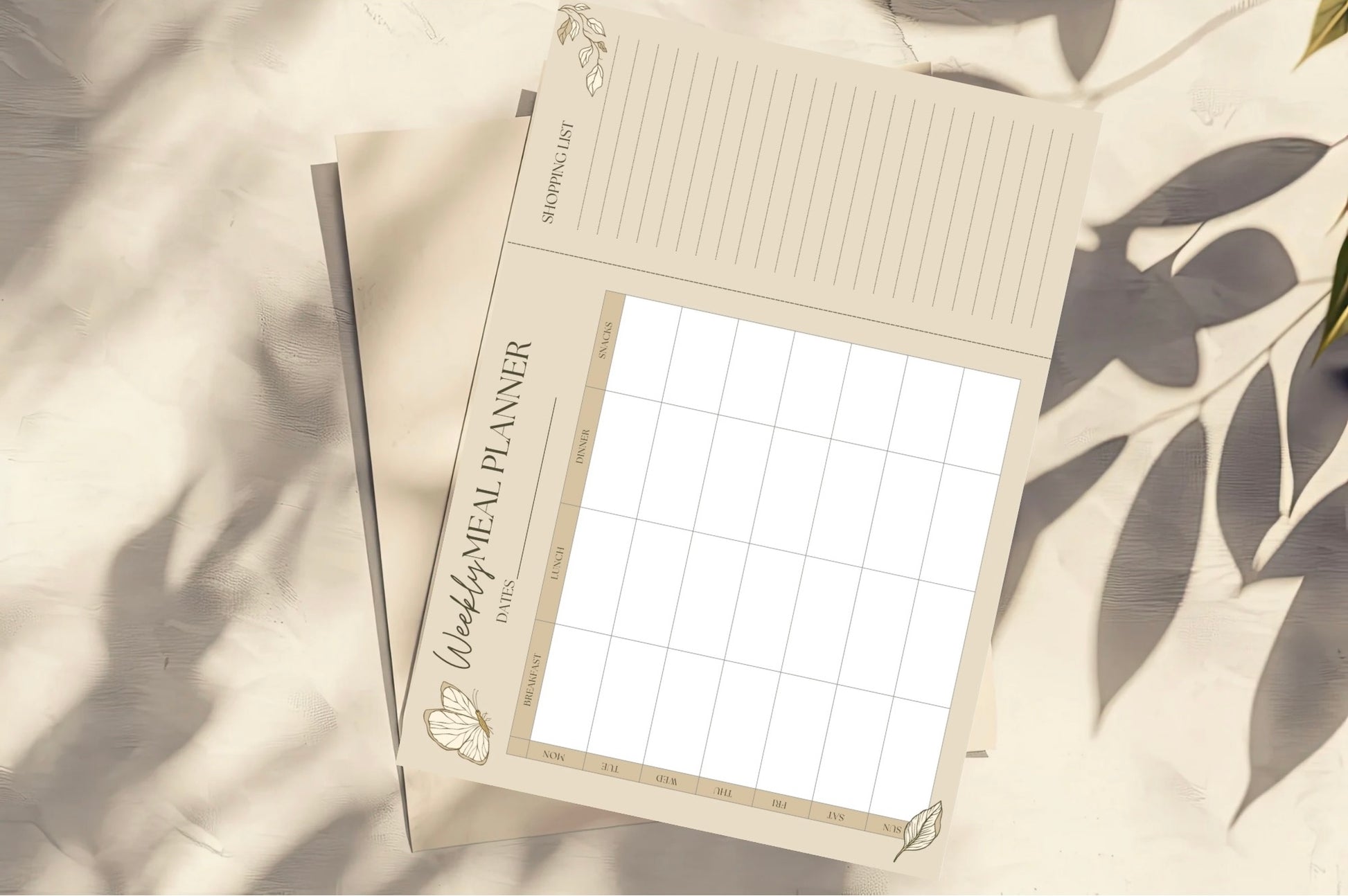 Weekly Meal Planner